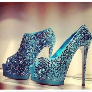 ISO Teal rhinestone heels NOT SELLING